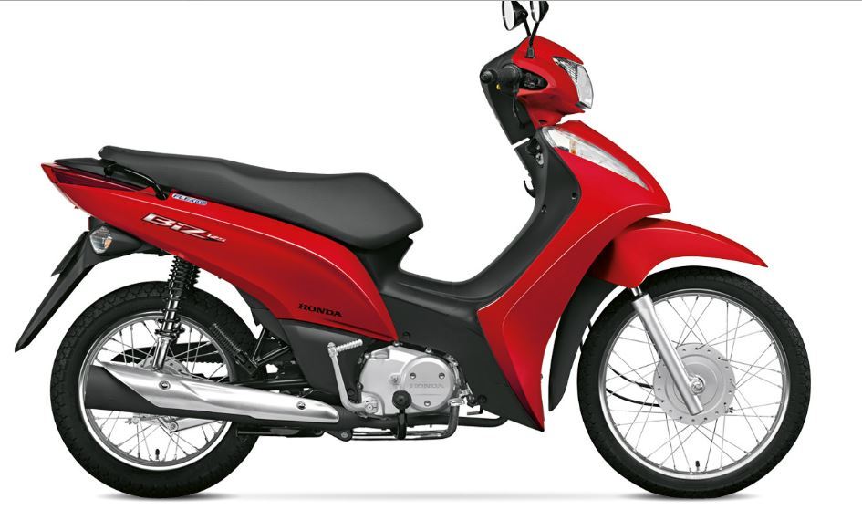 Honda Biz 125 vermelha