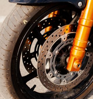 Adesivo para roda de moto